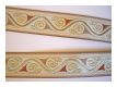 Jacquardborte Creme Mittelalter Hochzeit