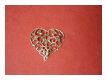 Kunstvolles Ornament Gold Mittelalter Schmuck