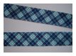 Rips Borte Schottenkaro Blau