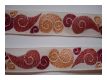 Borte Creme Bordeaux Schn�rkel
