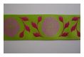 Jacquard Borte Mandala Gr�n Pink Rosa
