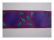 Jacquard Borte Mandala  Aubergine Gr�n Blau