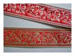 Mittelalter Borte Fleur De Lys Gold Dunkelrot