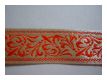 Mittelalter Borte Fleur De Lys Gold Orange
