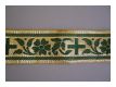 Mittelalter Borte Kreuze Gold Gr�n