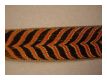 Jacquardborte Rot Bronze