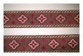 Mittelalter Borte Bordeaux Creme Dunkelbraun