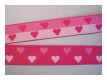S�sse Herzchen Borte  Pink Rosa