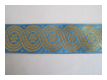 Edle Mittelalter Borte Scroll Gold T�rkis