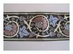 Traumborte Mittelalter Schwarz Blaugrau Mauve Creme