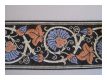 Traumborte Mittelalter Schwarz Blaugrau Rost Creme