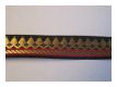 H�bsche Borte Gold Schwarz Dunkelrot=�1.19/m