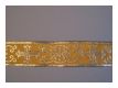 Mittelalter Borte Kreuze Safran Gold