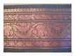Jacquardborte Grau Gold Ros�