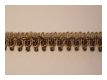 Zarte Gimpe Gold Braun