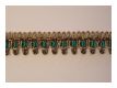 Zarte Gimpe Gold Smaragd Gr�n