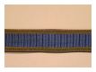 Elegante Borte Blau Schwarz Altgold