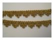 Klassische Borte in Hellem Gold