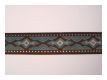 Sch�ne Borte Braun T�rkis Beige Silber