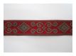 Mittelalter Borte Bordeaux Altgold