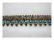 Zarte Gimpe Altgold T�rkis