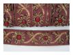 Handbestickte Borte Bordeaux Altgold Bronze