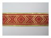 Mittelalter Borte Gold Rot