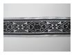 Mittelalter Borte Schwarz Silber