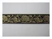 Bl�ten und Ranken Schwarz Gold