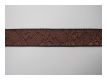 Paisley Borte Bordeaux Kupfer