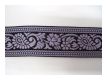 Paisley Borte Schwarz Flieder