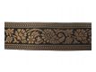 Paisley Borte Schwarz Mokka