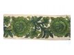 Gestickte Borte Rosen Gr�n