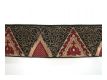 Mittelalter Borte Schwarz Bronze  Bordeaux