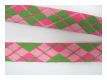 Burlington Karo Gr�n Pink Rosa