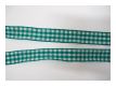 Vichy-Karo Weiss Meergr�n=0,80�/m