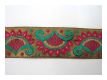 Edle Borte Altgold Pink Gr�n
