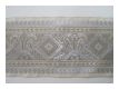 Borte Mit Pfauen Creme Beige Silber