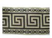 M�ander Borte Schwarz Gold