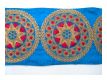 Mittelalter Borte Gestickt T�rkis Rot Gold