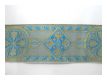 Kostbre Borte Hellblau T�rkis Gold Mittelalter