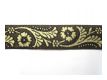 Borte Ranken und Bl�ten Altgold Creme