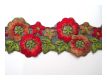 Zarte Borte Gestickt Bl�ten