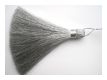 Gro�e Handgemachte Quaste Silber