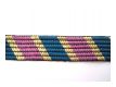 Borte Gestickt Diagonalstreifen