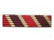 Borte Gestickt Diagonalstreifen