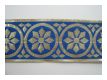 Mittelalter Borte Gold Blau