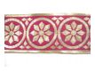 Mittelalter Borte Gold Magenta