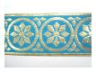 Mittelalter Borte Gold T�rkis