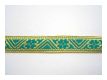 Feine Borte Gold T�rkis